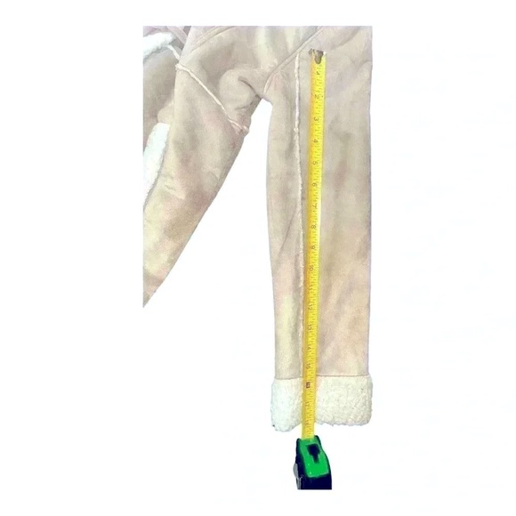 JUSTICE Girls Button-Up/Zip-Up Jacket with Hood & Pockets (Size 14 - Tan) - Picture 4 of 8